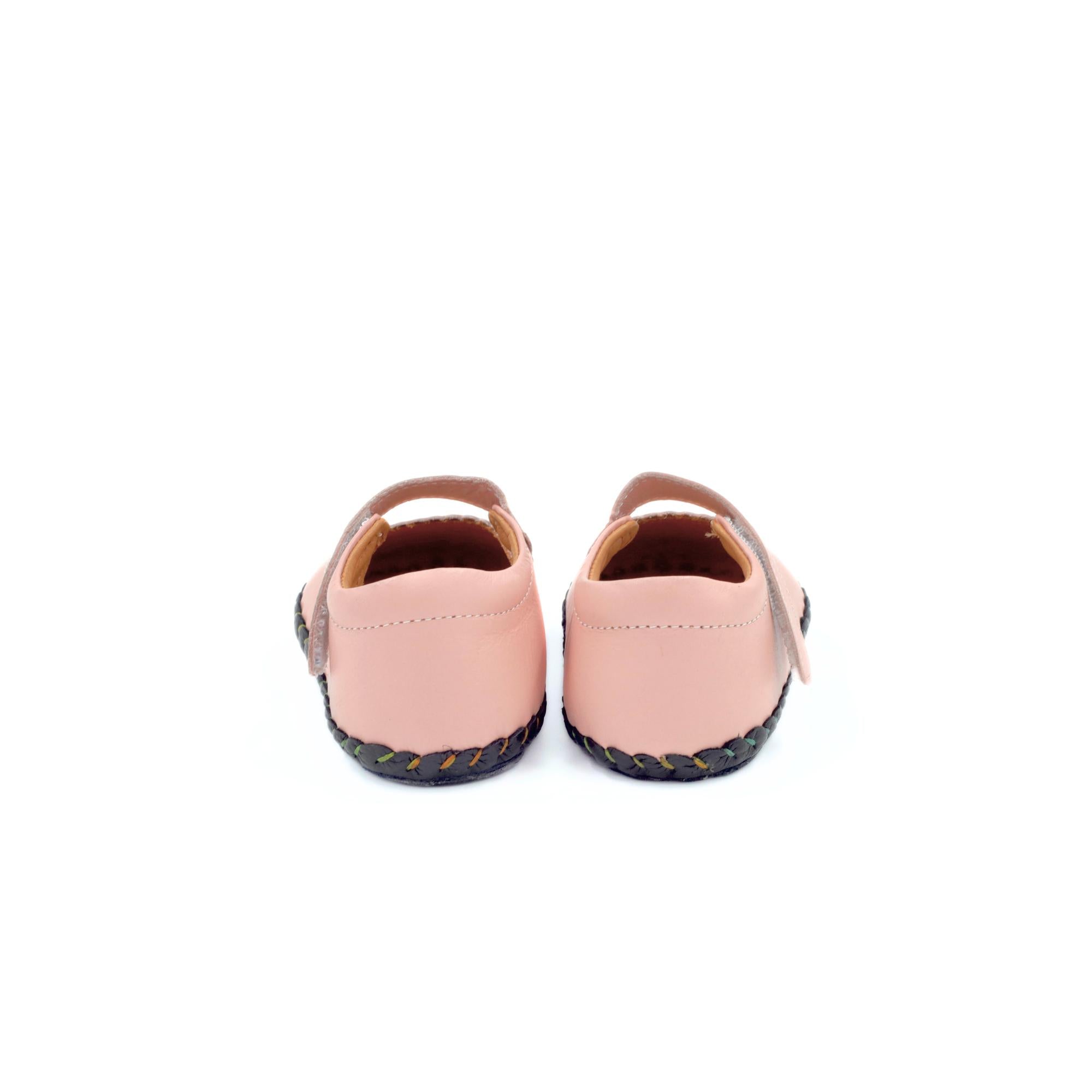 Minimus - Little Dove Pink - merceditas respetuosas de primeros pasos rosas