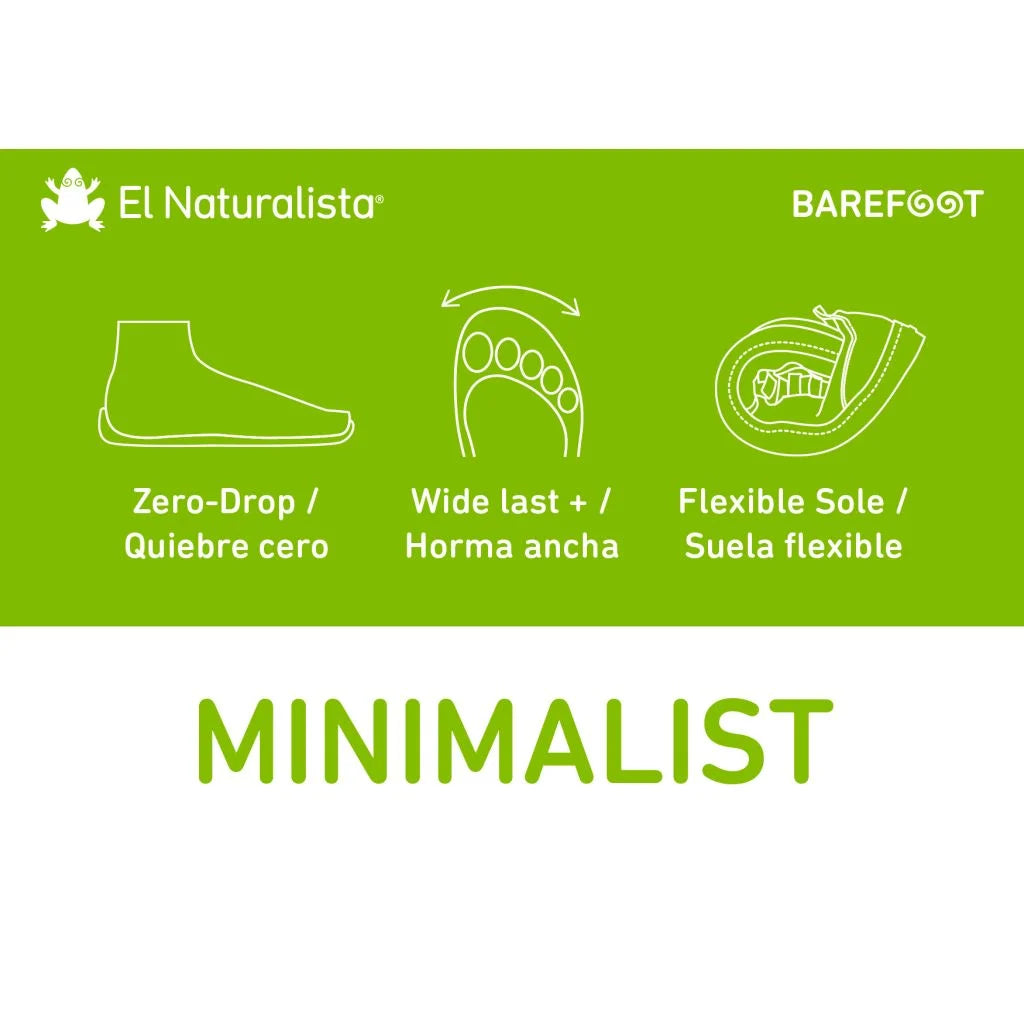 El Naturalista Nómada 5262A Alpine Grass Brown - Botines Chelsea barefoot de mujer marrones