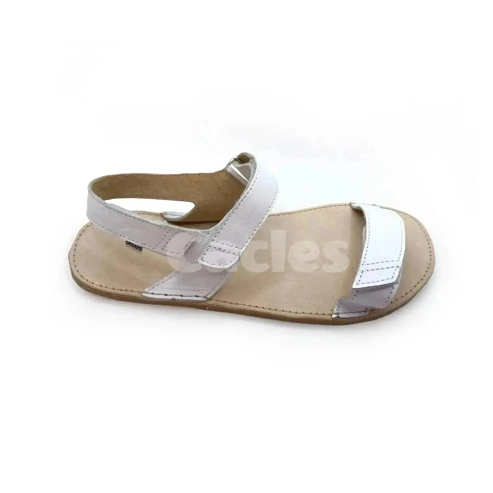 Okbare - Paros Cuarzo - Sandalias minimalistas blancas para mujer