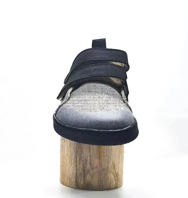 Pegres - BF57U black - lonetas barefoot infantiles negras