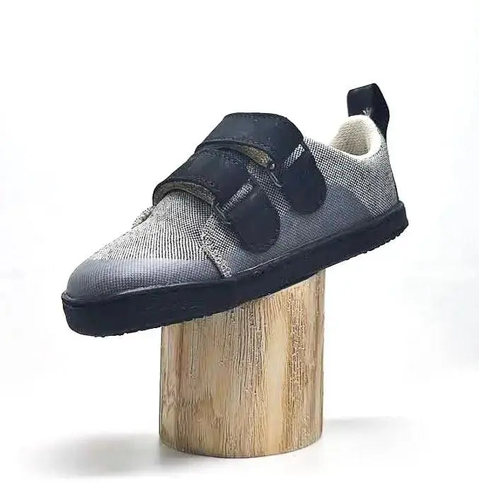 Pegres - BF57U black - lonetas barefoot infantiles negras