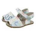Piruflex - PF327-1 Ondas Blanco - Menorquinas barefoot infantiles
