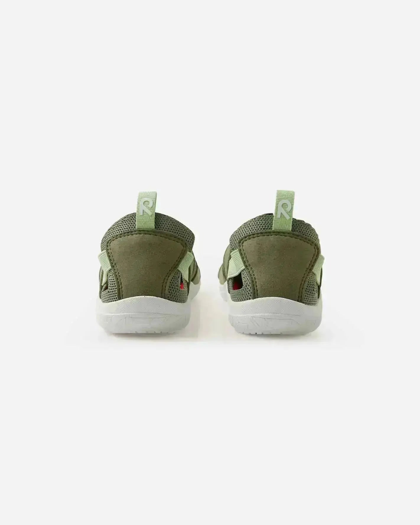 Reima - Valoa Greyish Green - Sandalia deportiva barefoot infantil verde