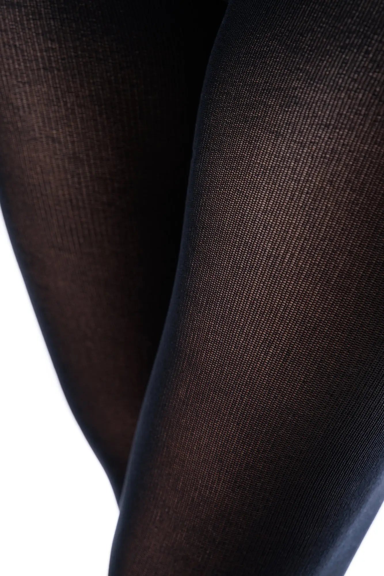 Shapen Selene medias negras 100 DEN para pies descalzos