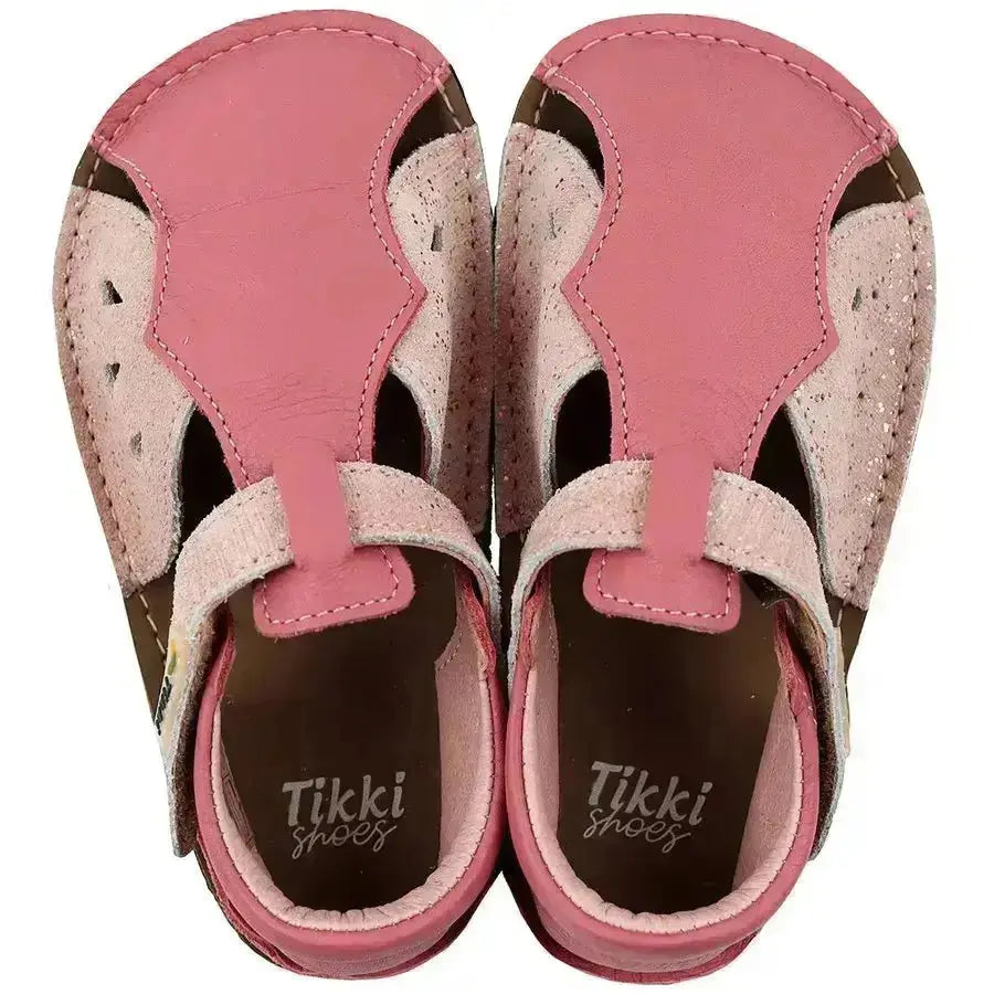 Tikki - Sucette Papillon - Sandales Barefoot en Cuir