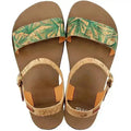 Tikki - Vibe Nature - Sandalias barefoot de Corcho verdes para mujer