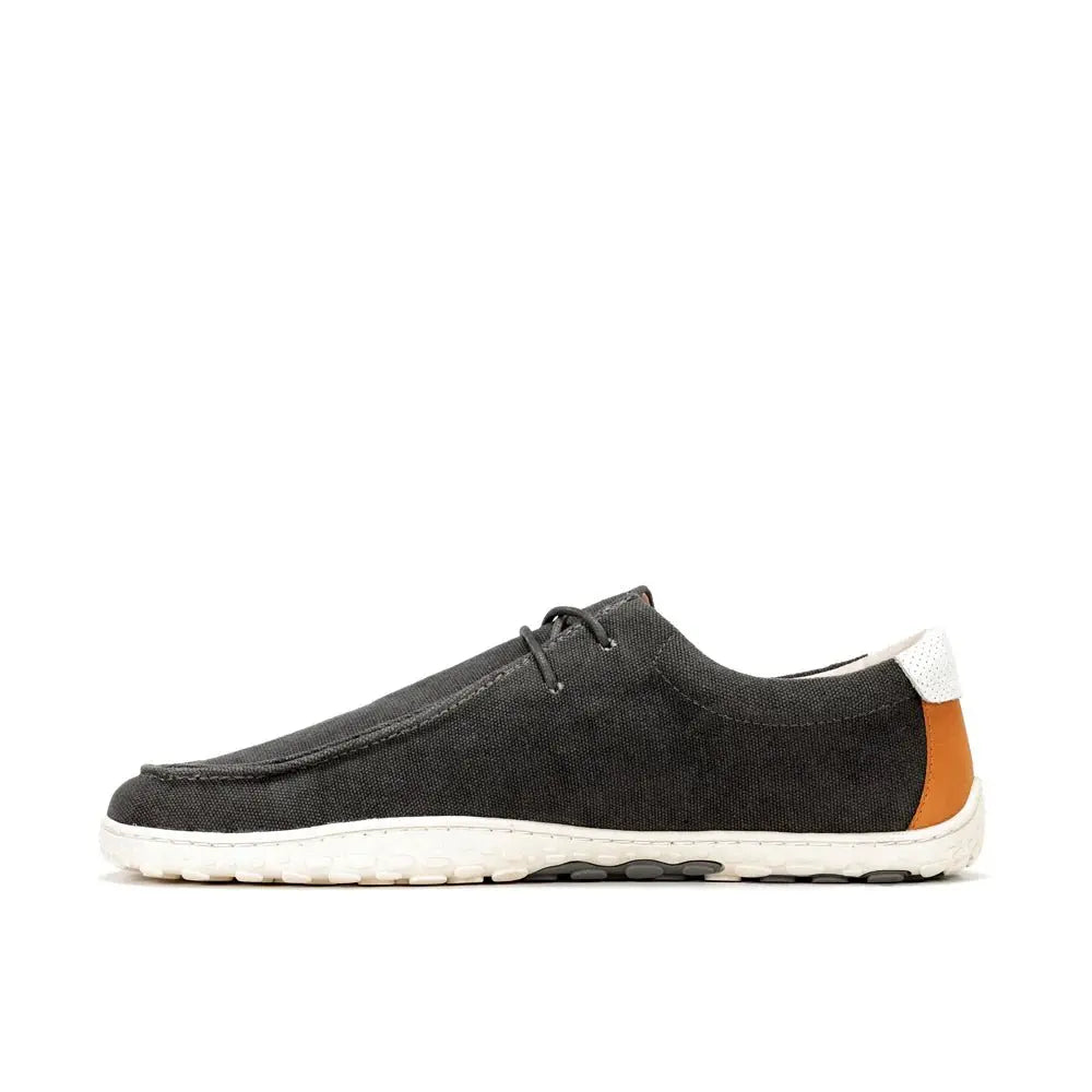 WAALS - Atacama Anthracite - Náuticos "wallabee" barefoot unisex