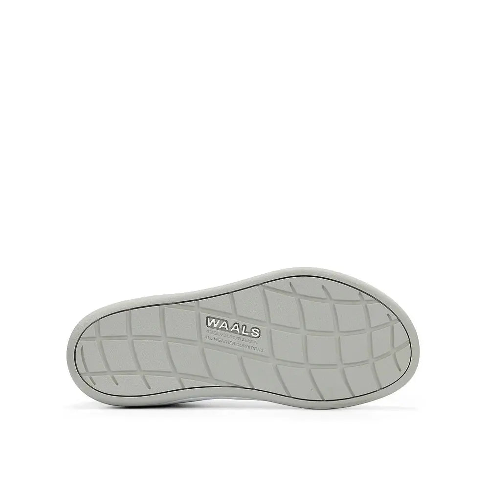 WAALS - Tromso Leather White - Deportivas barefoot